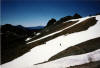 Goat Rocks Wilderness, crossing snow fields