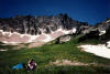 Goat Rocks Wilderness, Rik's camp at Cispus River