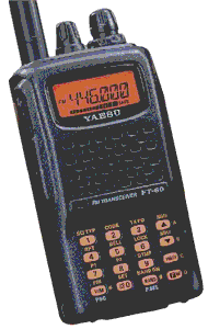 My FT-60R HT Radio - Click for Brochure